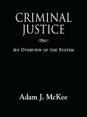 cover image of CRIMINAL JUSTICE